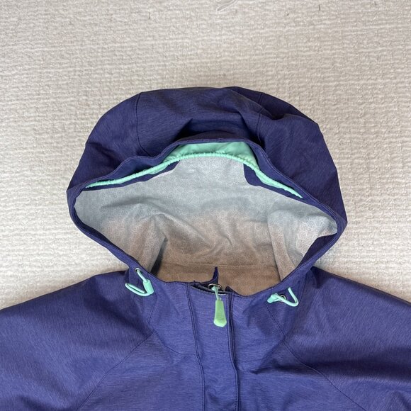 The North Face Jacket Womens Hyvent 2.5L Rain Jacket Zip Coat Purple XS - Picture 11 of 16